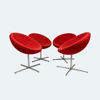 Verner Panton C1 chairs