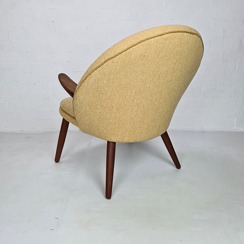Kurt Olsen Shell Chair back 500x500 Danish Modern Lounge Chair