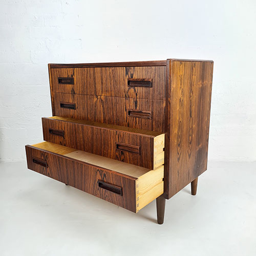 chest-of-drawers-open Westergaards Møbelfabrik chest of drawers in teak