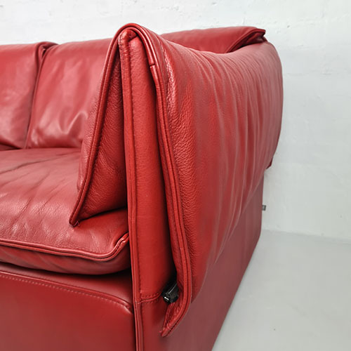 Eilersen-Sofa-close3 Eilersen Lotus Sofa in red leather