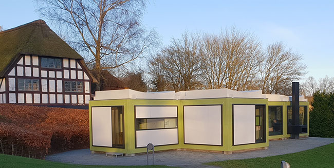 Arne Jacobsen holiday house at Trapholt Museum