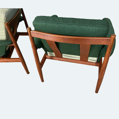 Grete Jalks Lounge chair back Grete Jalks Lounge chair