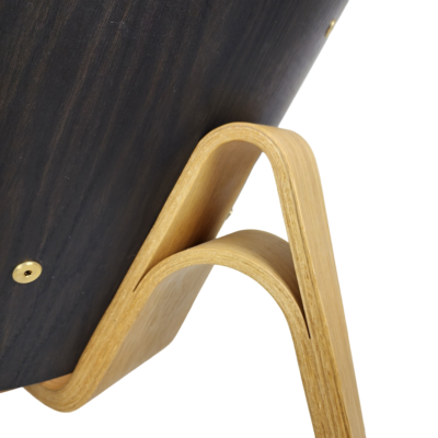 Hans J Wegner Shell Chair Hans J Wegner CH07 back leg